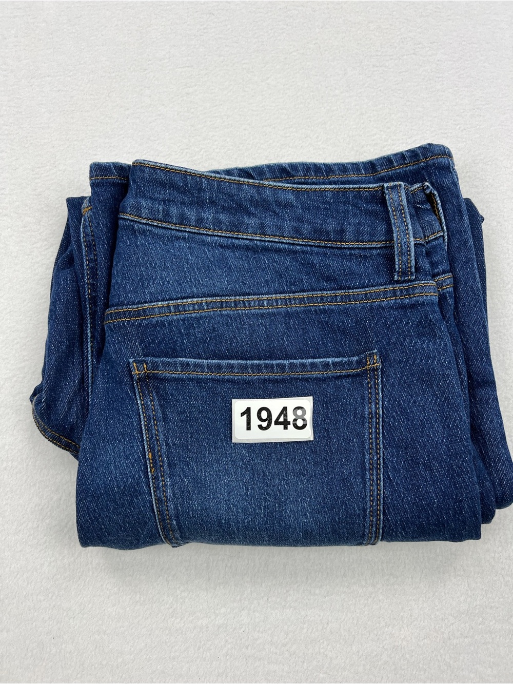 Quince Wide-Leg Jeans in Deep Blue Wash - Picture 12 of 12
